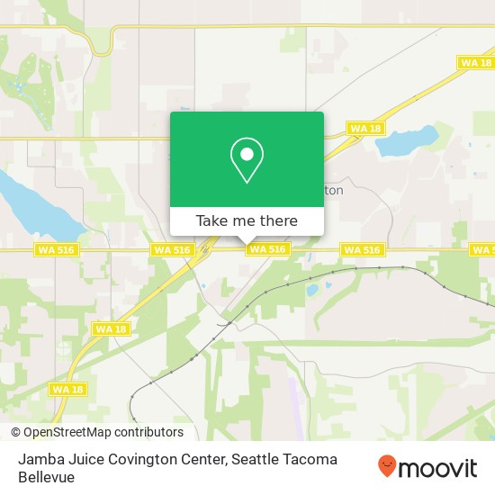 Jamba Juice Covington Center map