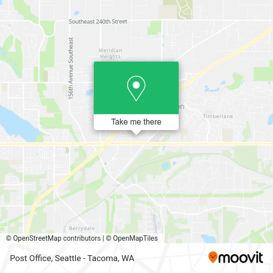 Post Office map
