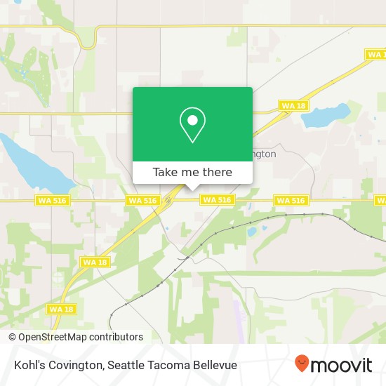 Kohl's Covington map