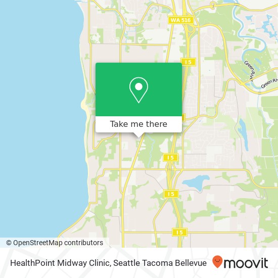 HealthPoint Midway Clinic map