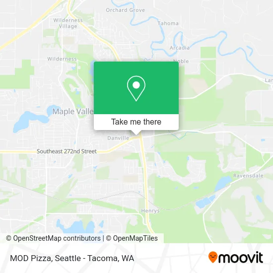 MOD Pizza map