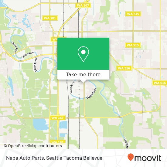 Napa Auto Parts map