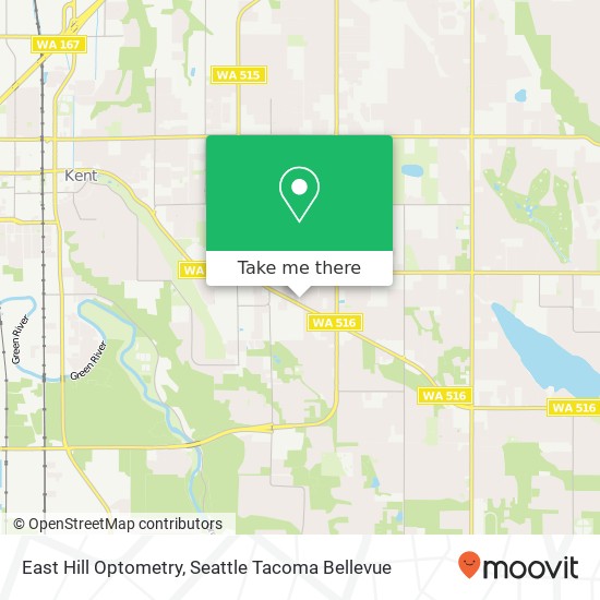 East Hill Optometry map