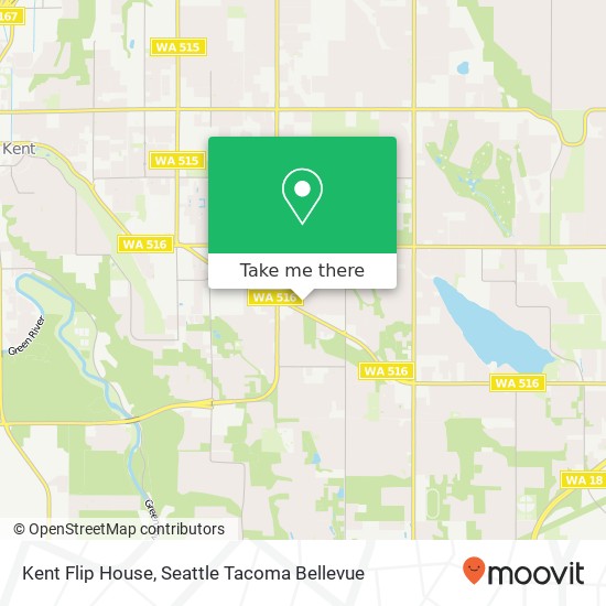 Kent Flip House map