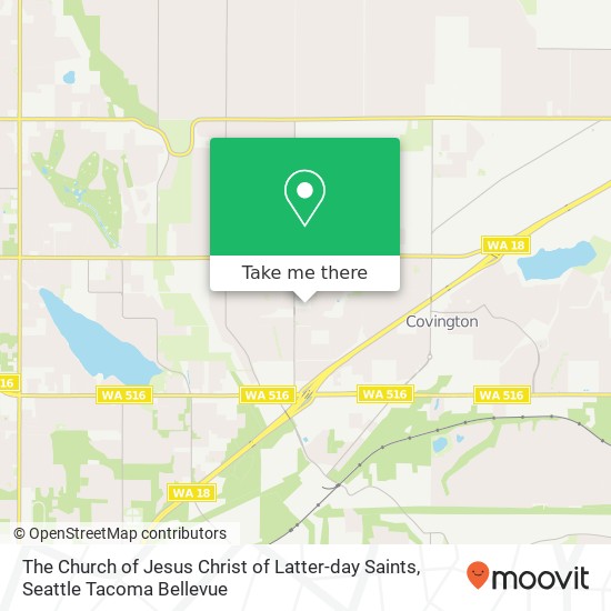 Mapa de The Church of Jesus Christ of Latter-day Saints