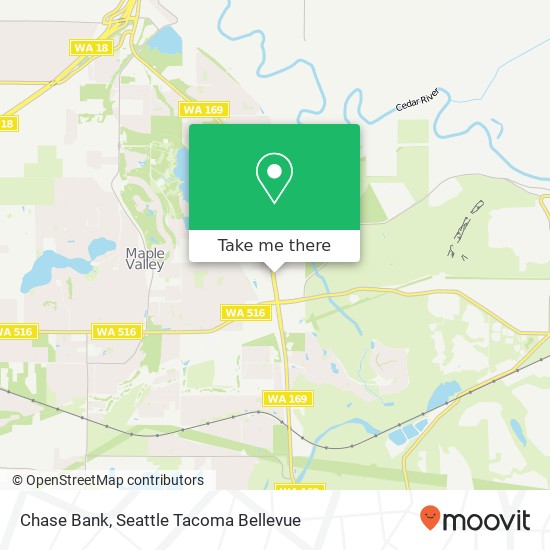 Chase Bank map