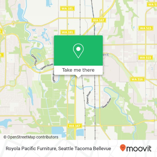 Royola Pacific Furniture map
