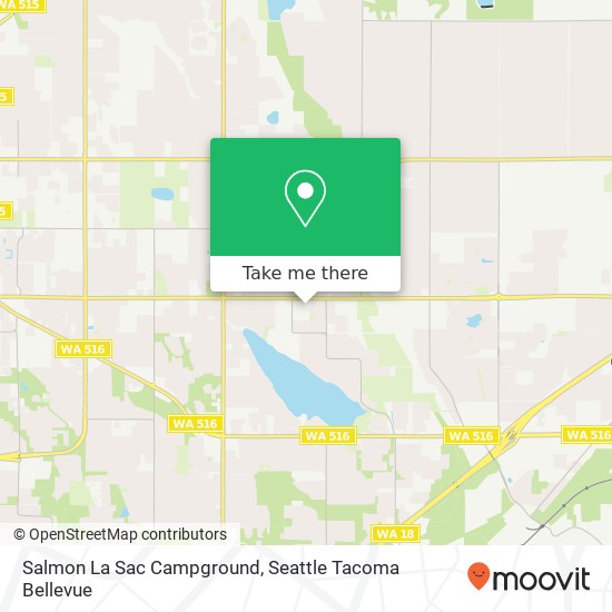 Salmon La Sac Campground map