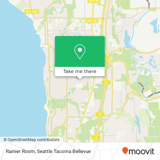 Rainier Room map