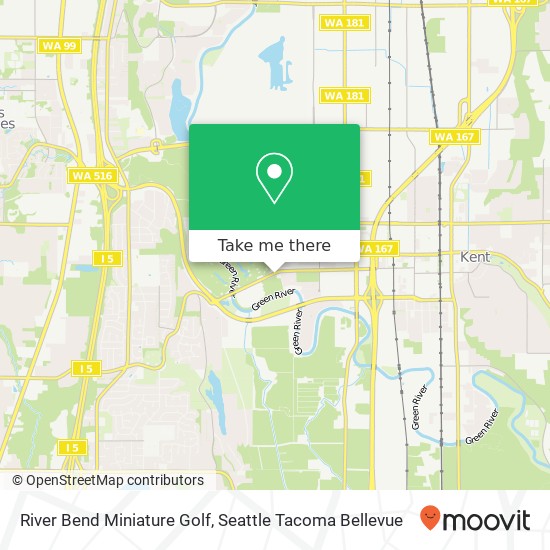 Mapa de River Bend Miniature Golf