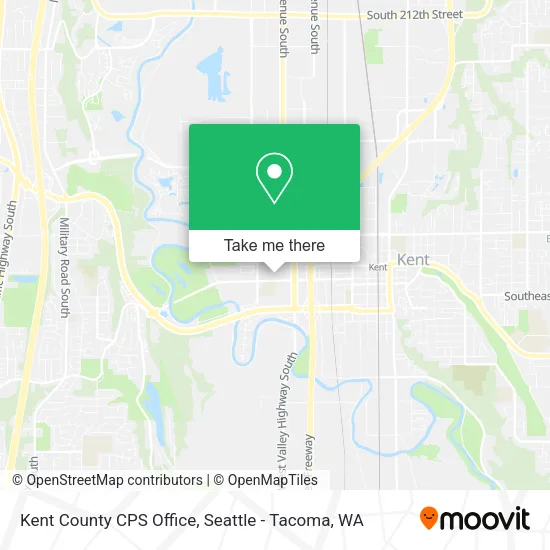 Mapa de Kent County CPS Office
