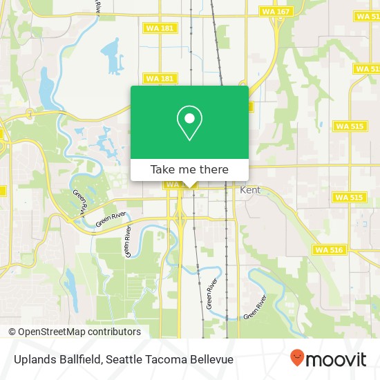 Uplands Ballfield map