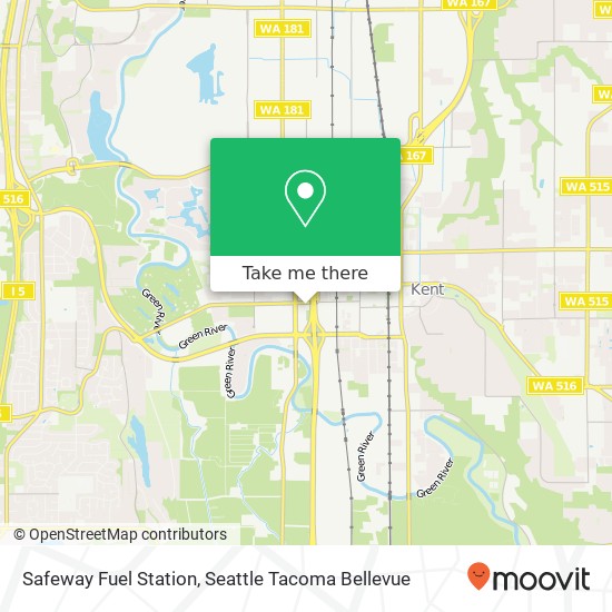 Mapa de Safeway Fuel Station