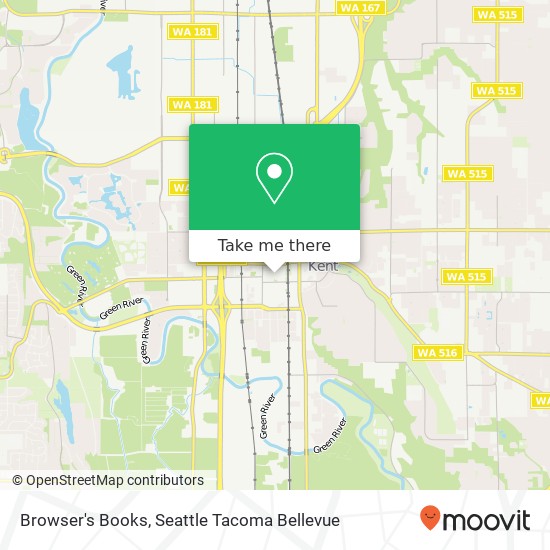 Browser's Books map