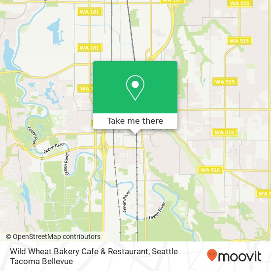 Mapa de Wild Wheat Bakery Cafe & Restaurant