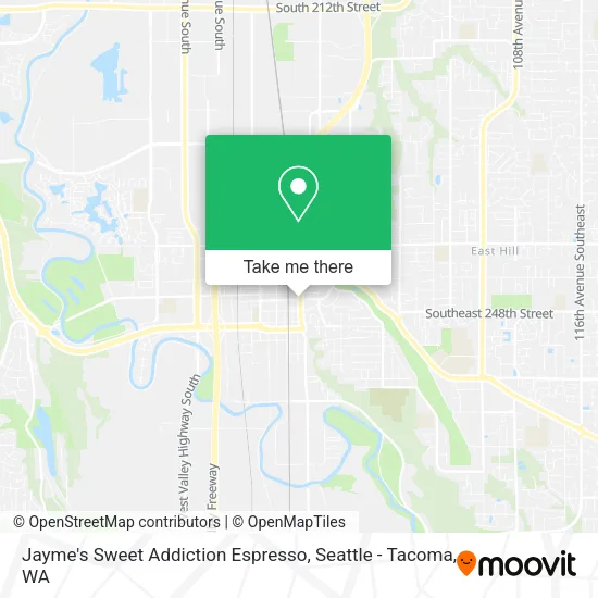 Mapa de Jayme's Sweet Addiction Espresso