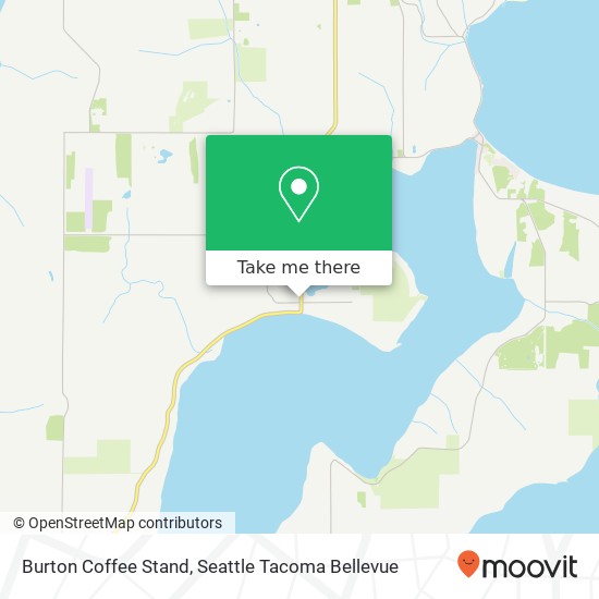 Mapa de Burton Coffee Stand