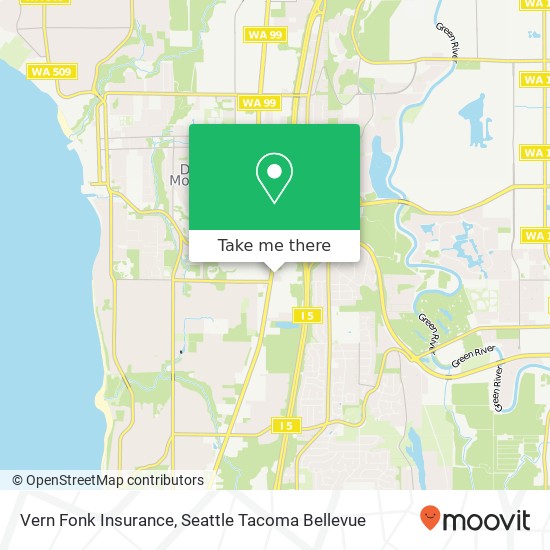 Vern Fonk Insurance map