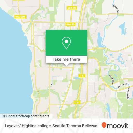 Layover/ Highline college map