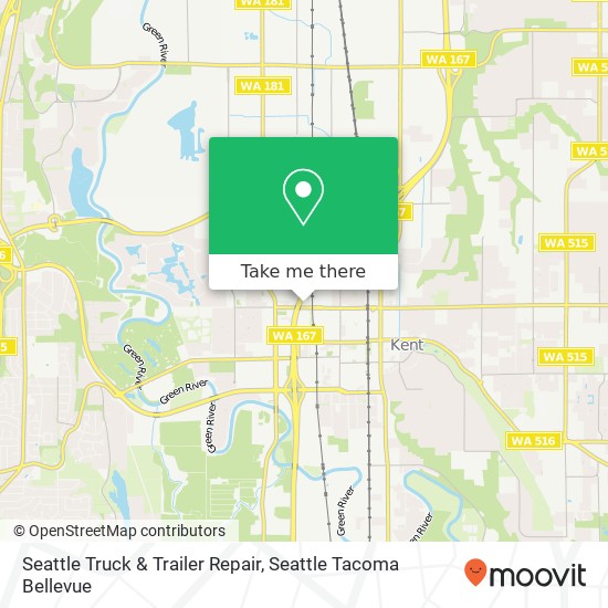 Mapa de Seattle Truck & Trailer Repair