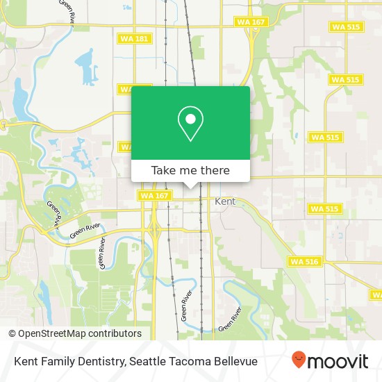 Kent Family Dentistry map