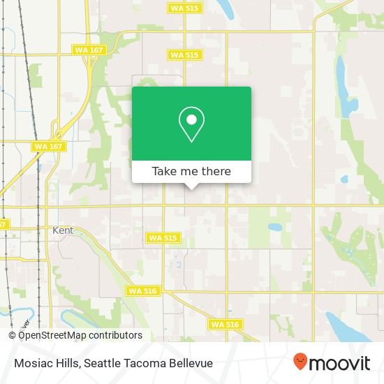 Mosiac Hills map