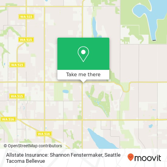 Allstate Insurance: Shannon Fenstermaker map