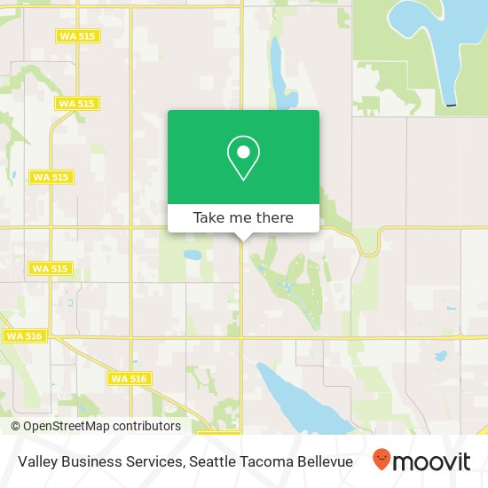 Mapa de Valley Business Services