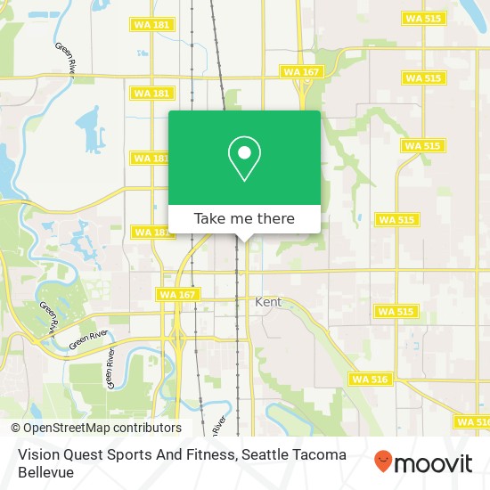 Mapa de Vision Quest Sports And Fitness