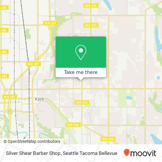 Silver Shear Barber Shop map