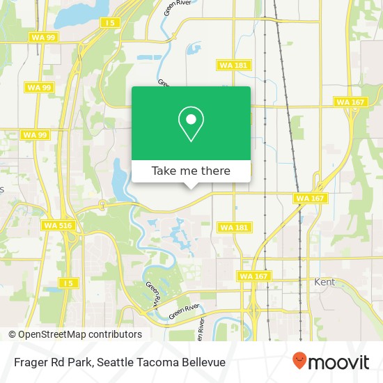 Frager Rd Park map