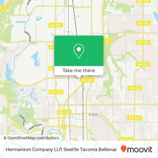 Mapa de Hermanson Company LLP