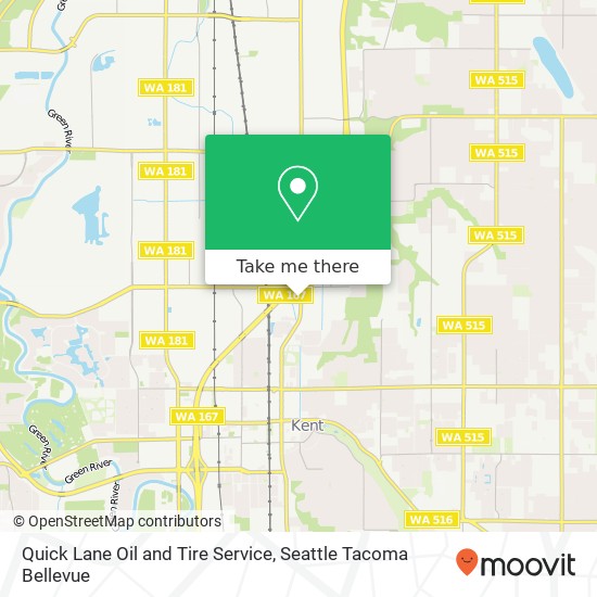 Quick Lane Oil and Tire Service map