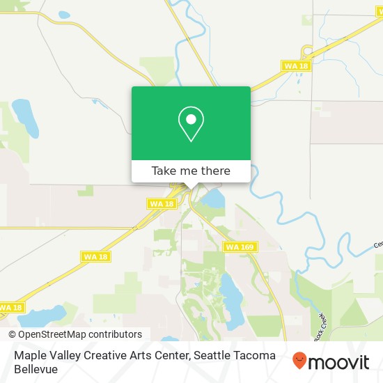 Mapa de Maple Valley Creative Arts Center