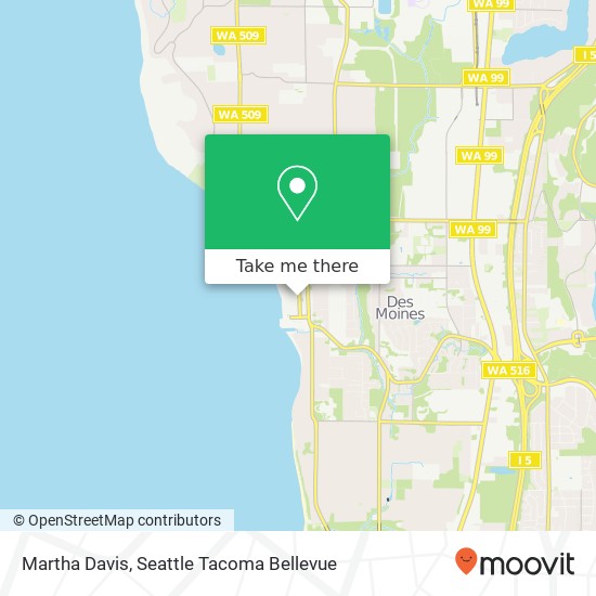 Martha Davis map