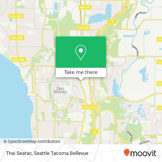 Mapa de Thai Seatac