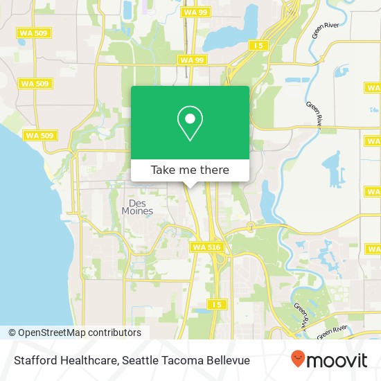 Stafford Healthcare map