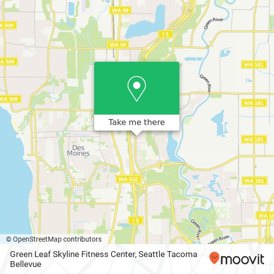 Green Leaf Skyline Fitness Center map