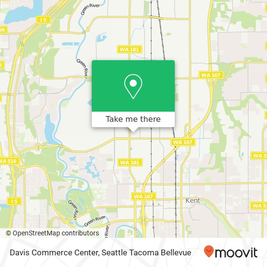 Davis Commerce Center map