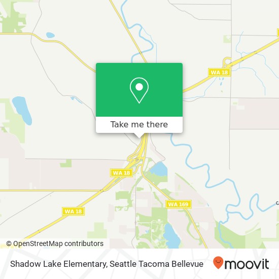 Shadow Lake Elementary map