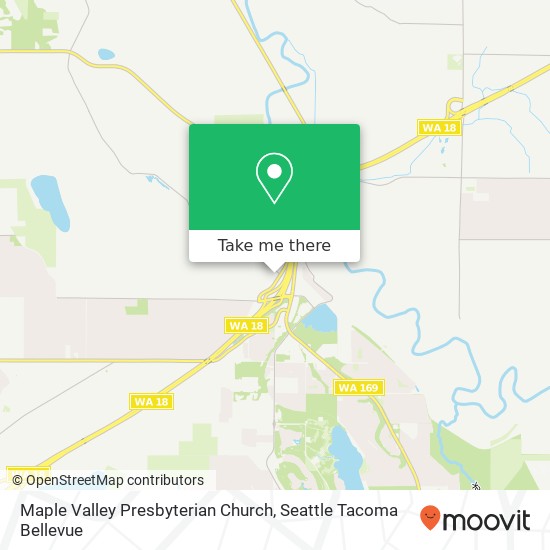 Mapa de Maple Valley Presbyterian Church