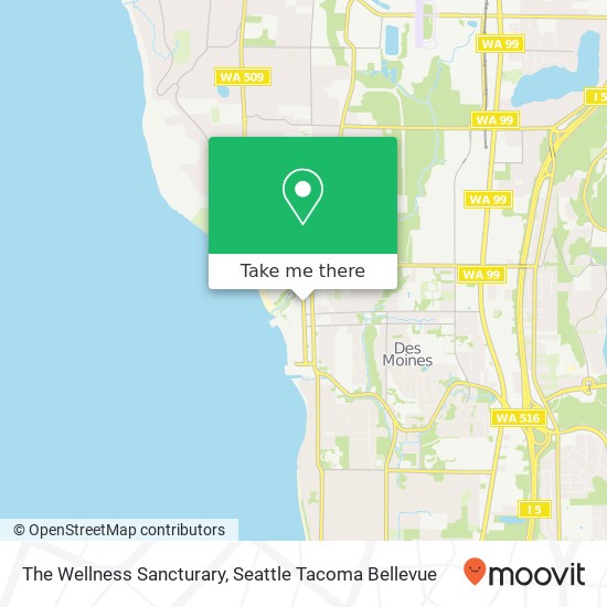 The Wellness Sancturary map