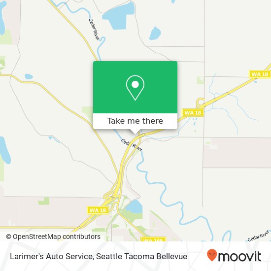 Mapa de Larimer's Auto Service