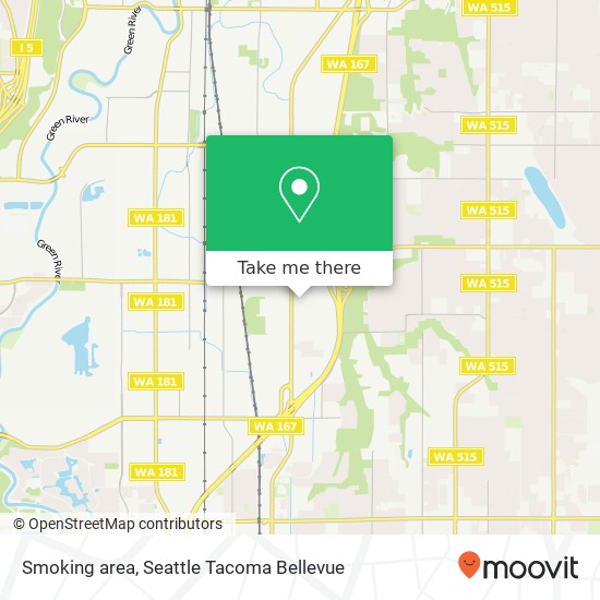 Smoking area map