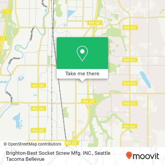 Brighton-Best Socket Screw Mfg. INC. map