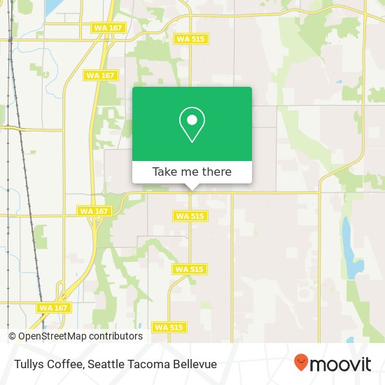 Mapa de Tullys Coffee
