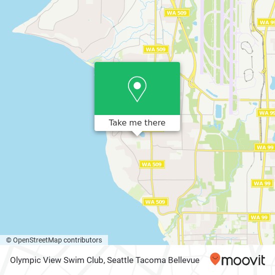 Olympic View Swim Club map