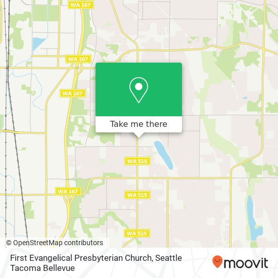 First Evangelical Presbyterian Church map