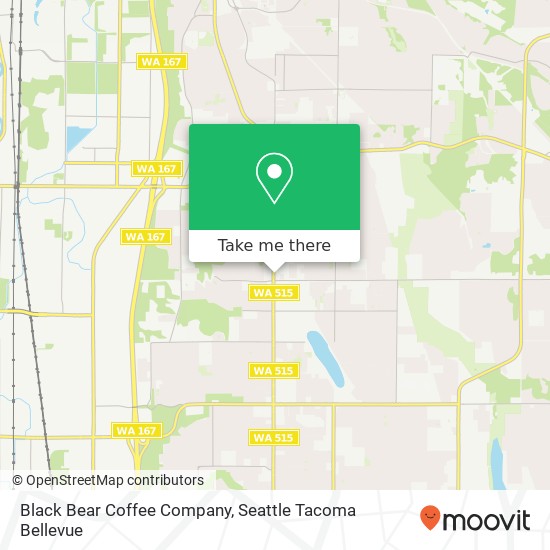 Black Bear Coffee Company map