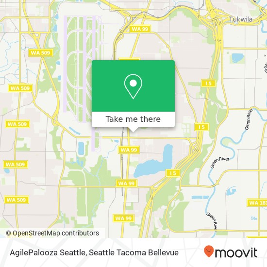 Mapa de AgilePalooza Seattle